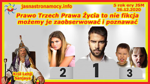 Prawo Trzech Prawa Życia to nie fikcja możemy je zaobserwować i poznawać