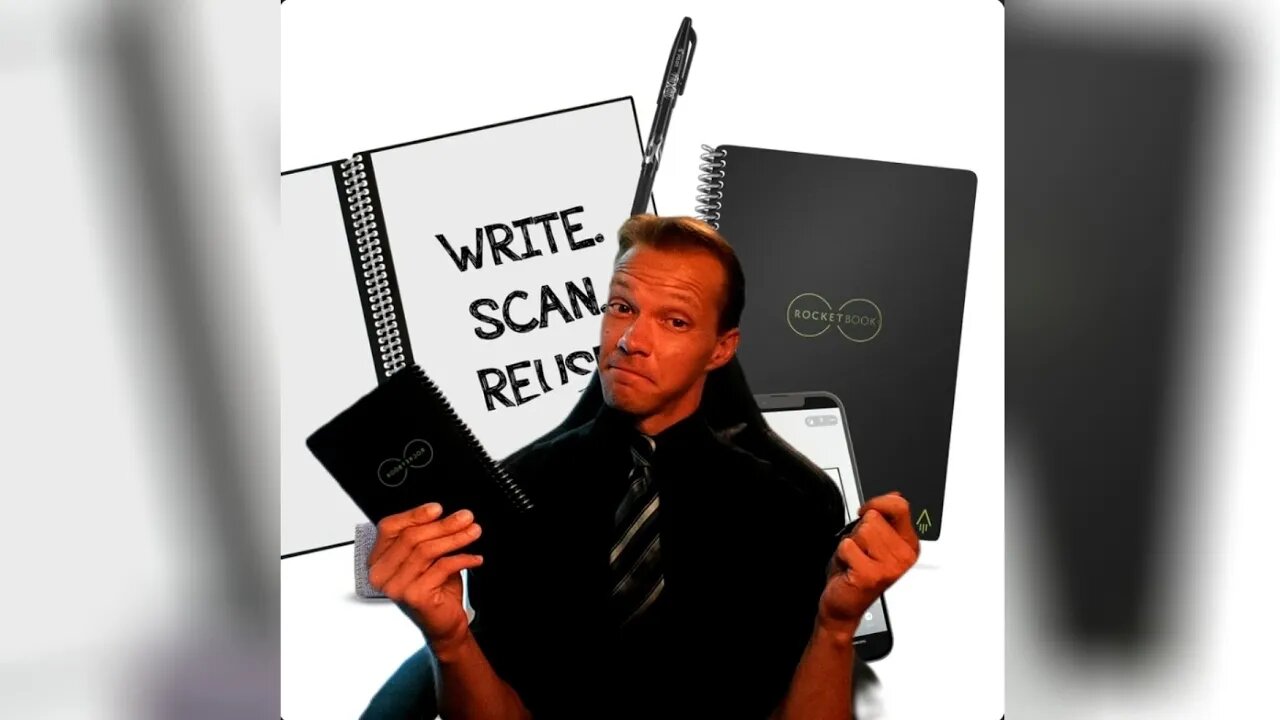 THE LAST NOTEBOOK THAT YOU'LL EVER NEED! #rocketbook #forever #notebook