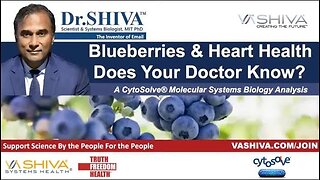 Dr.SHIVA™: Blueberries on Heart Health @CytoSolve® Systems Analysis(5/22)