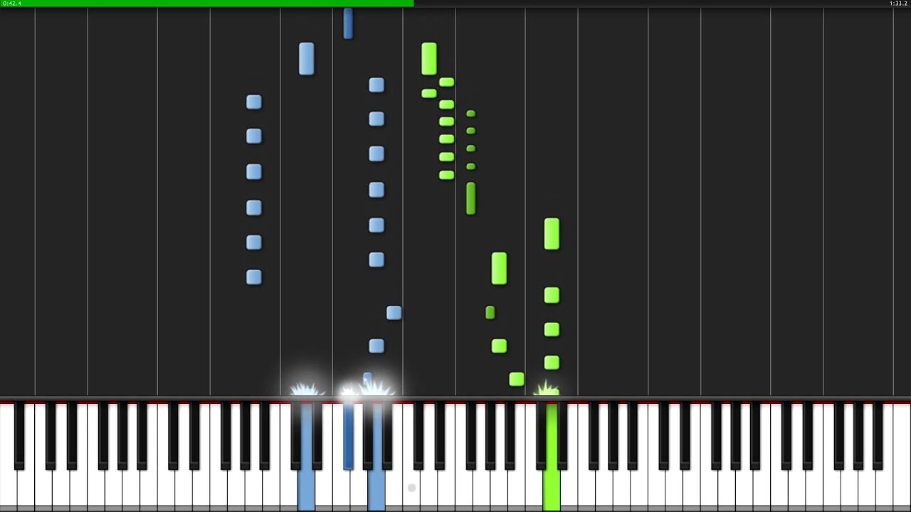 Sonatina Opus 36 No. 2 3rd Movement - Muzio Clementi [Piano Tutorial] (Synthesia)