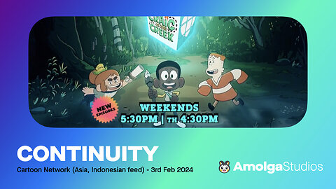 Cartoon Network (Asia, Indonesian feed) - Continuity (3rd February 2024)