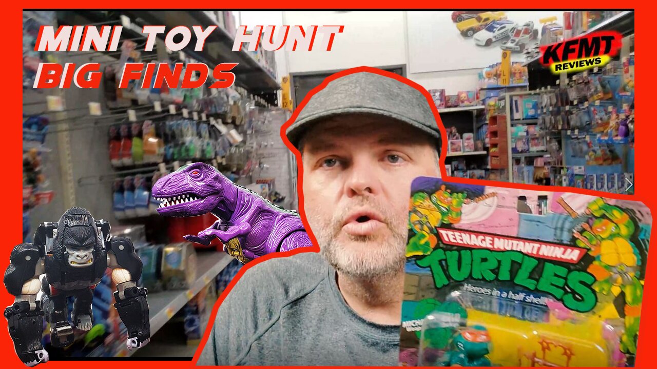 MINI TOY HUNT, BIG FINDS