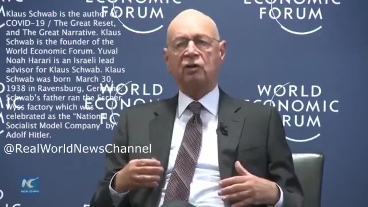 Klaus Schwab & Yuval Noah Harari