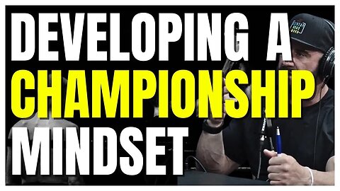 Developing A Championship Mindset I The Patrick Carr Show