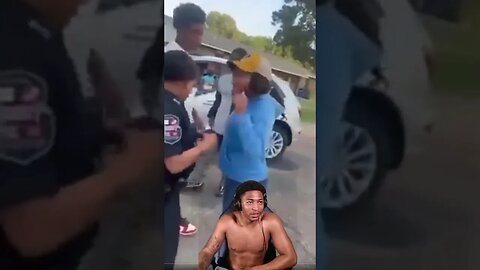 Woman fights female cop and a wig gets snatched 😱... #cops #police #shorts