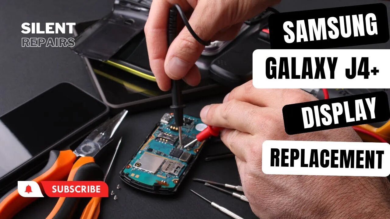 Samsung Galaxy J4 plus | Screen repair | Display replacement | Repair video