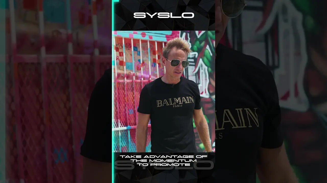 Take advantage of the momentum to promote | Syslo Ventures #shorts #promotion #marketing