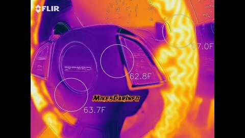 Heated Steering Wheel Thermal Imaging 2020 Chevrolet Camaro