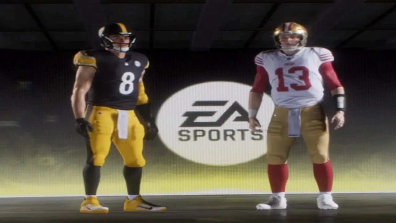 Madden 24 Game 1 San Francisco 49ers Vs Pittsburgh Steelers Franchise