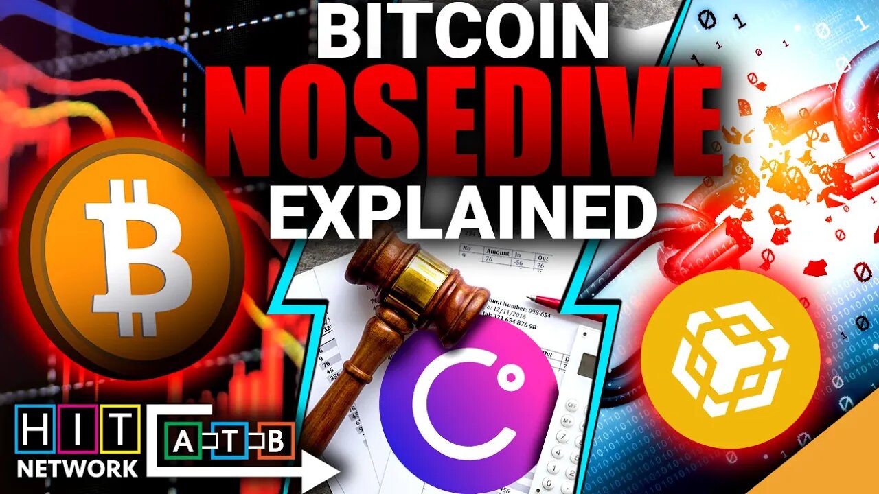 Bitcoin NOSEDIVE Explained! (Binance HACKED for $566 Million?)