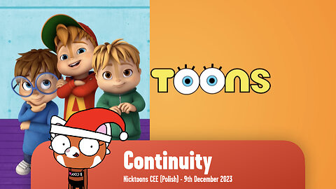 Nicktoons CEE (Polish) - Continuity (9th December 2023)