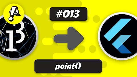 Ep. 013 - Draw a point | Flutter Processing