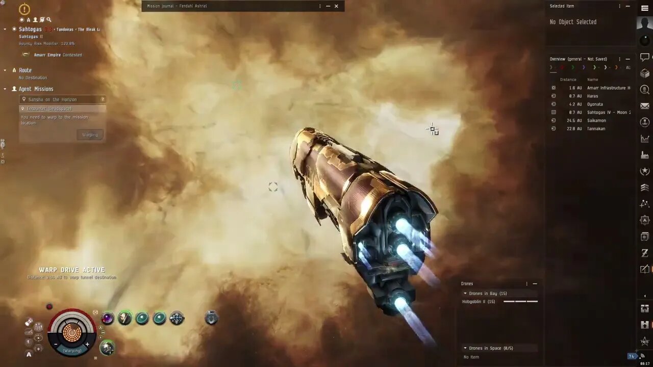 EVE Online Sansha on the Horizon L5 Mission