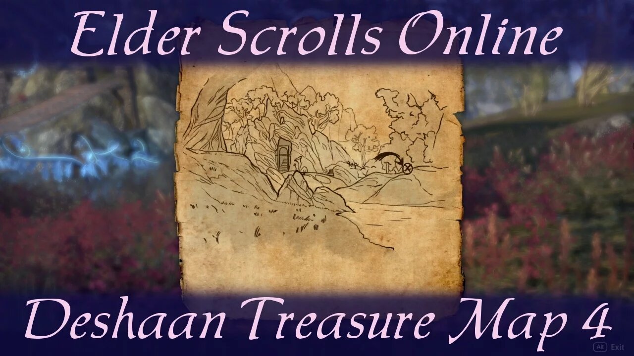 Deshaan Treasure Map 4 iv [Elder Scrolls Online] ESO