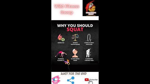 🔥Why you should squat🔥#shorts🔥#fitnessshorts🔥#wildfitnessgroup🔥20 march 2022🔥