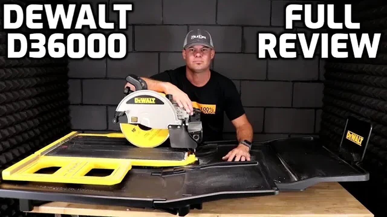 Dewalt D36000 Tile Saw Full Review Best Large Saw 2020