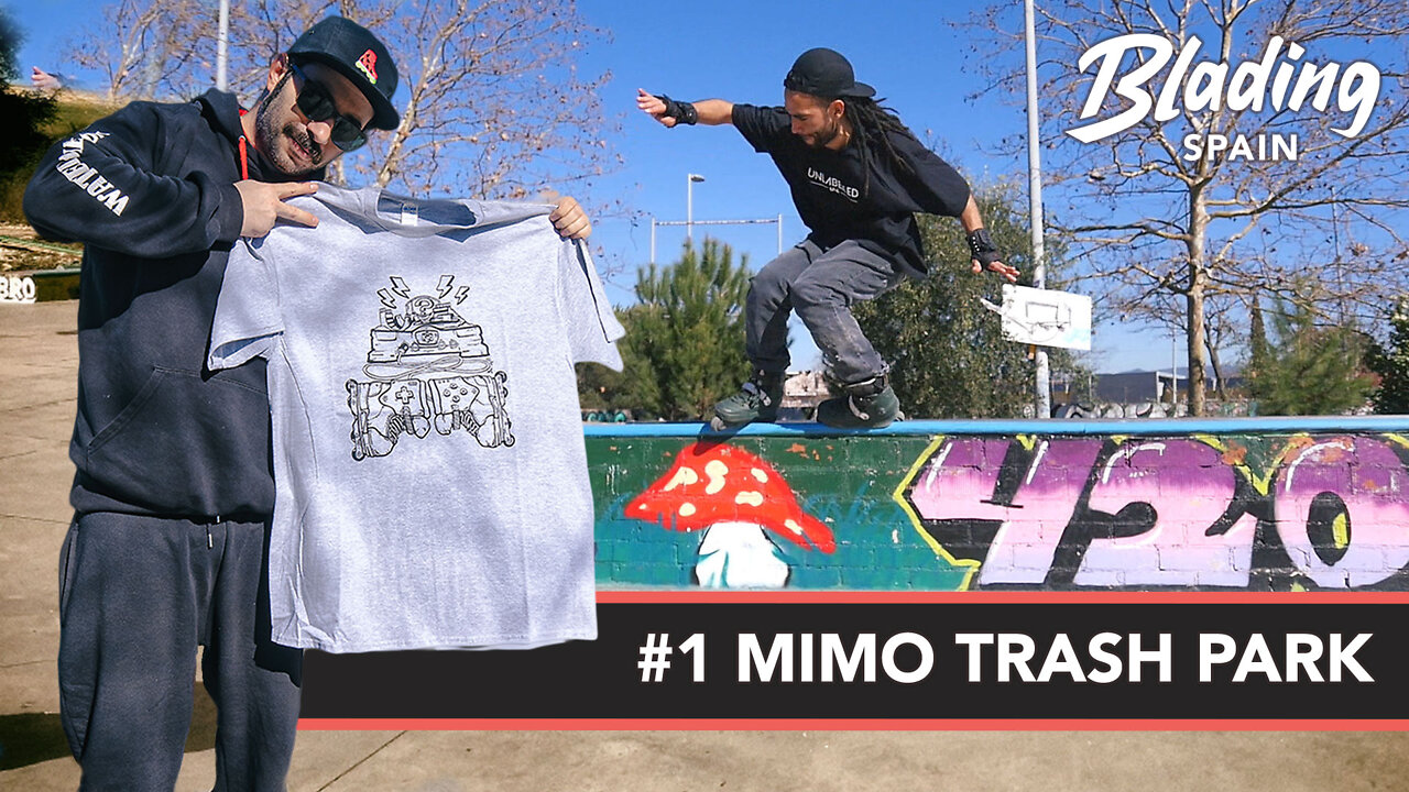 Blading Spain #1 - Mimo Trash Park (Aggressive Inline Skating)