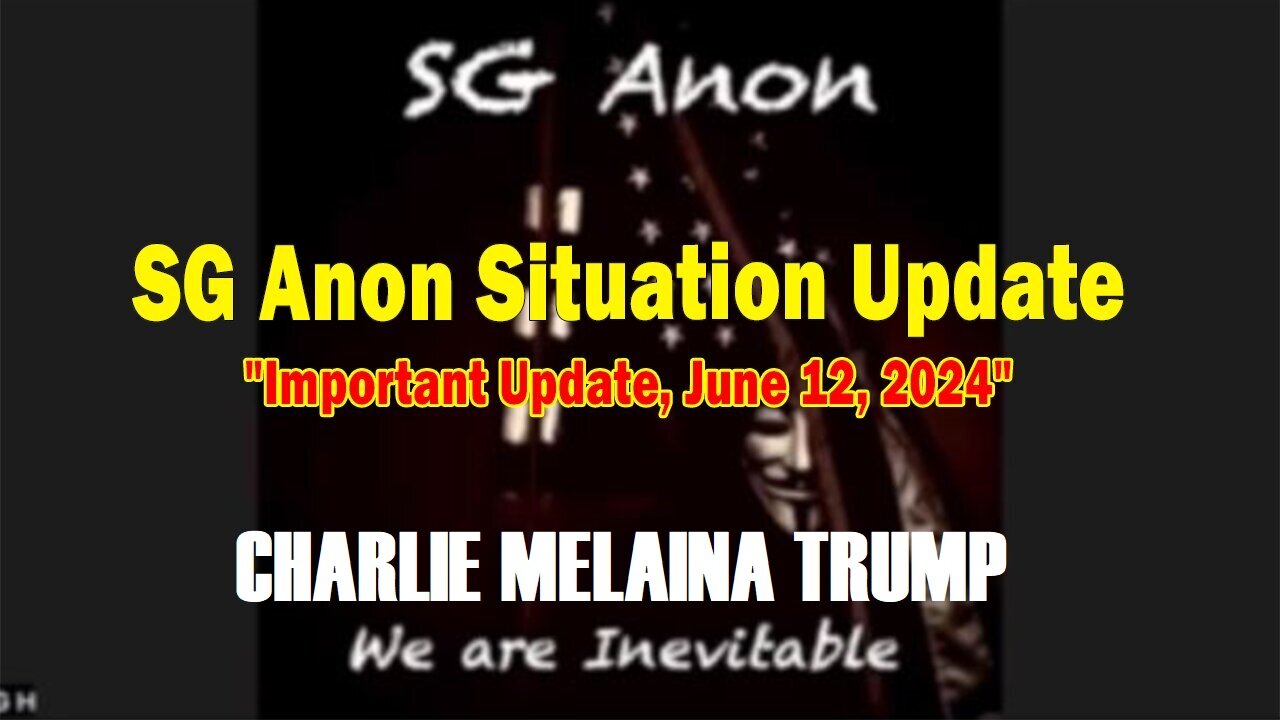 SG Anon Situation Update: "SG Anon Important Update, June 12, 2024"