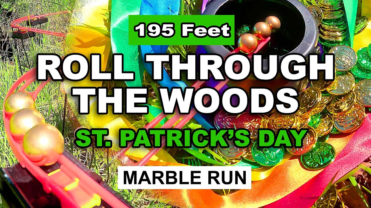 Happy St. Patrick's Day Marble Run!