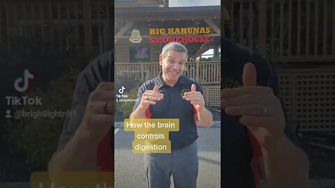 the brain controls and coordinates digestion