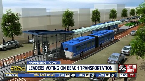 St. Bete Beach leaders to vote on proposed PSTA Bus Rapid Transit to beaches