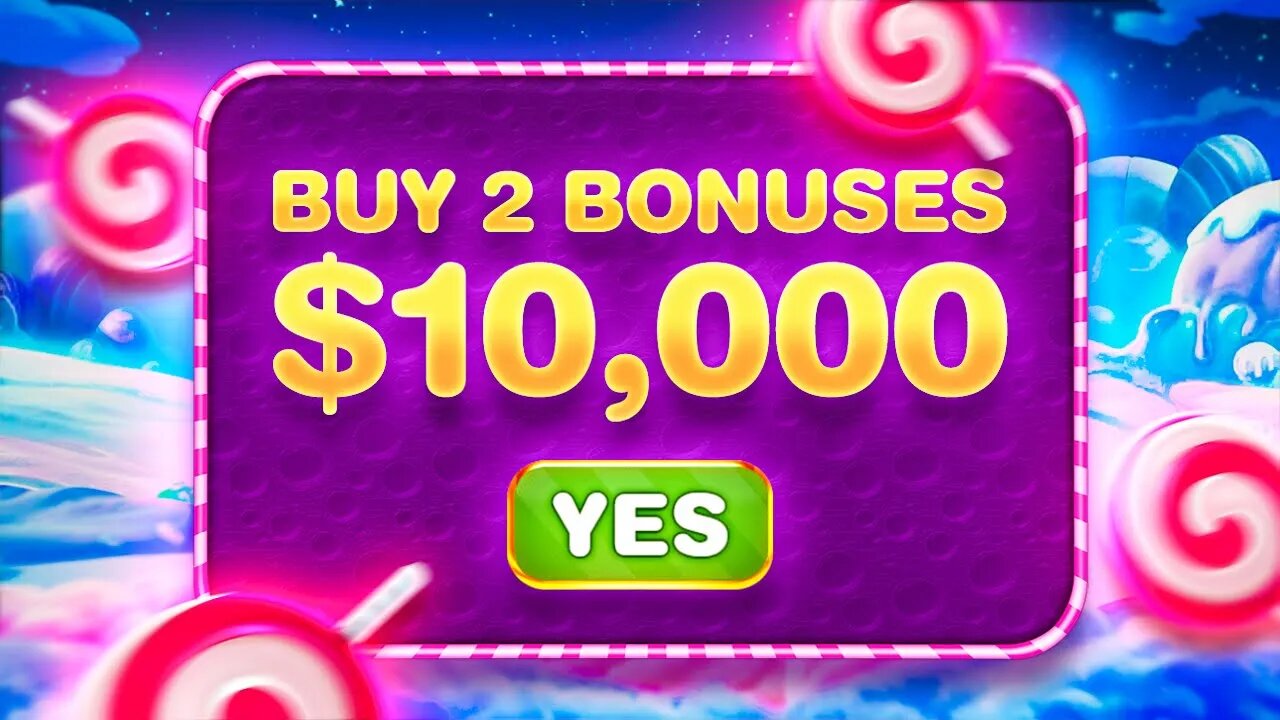 WE DID 2x $10,000 BONUS BUYS ON SWEET BONANZA!