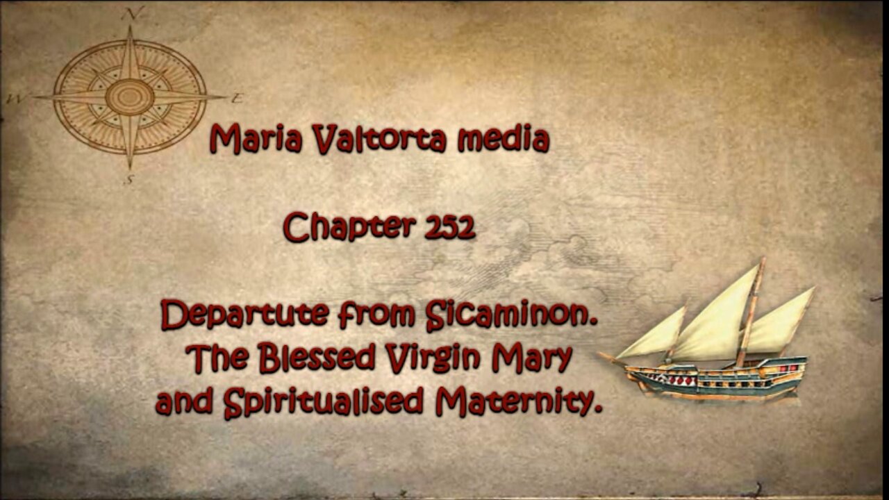 Departure from Sicaminon. The Blessed Virgin Mary and Spiritualized Maternity.