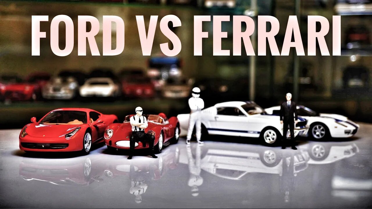 FORD vs FERRARI - new figures unboxing