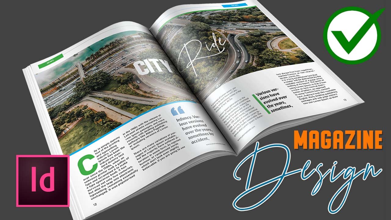 How to Create/Design a Magazine Layout in Adobe InDesign CC | 2021