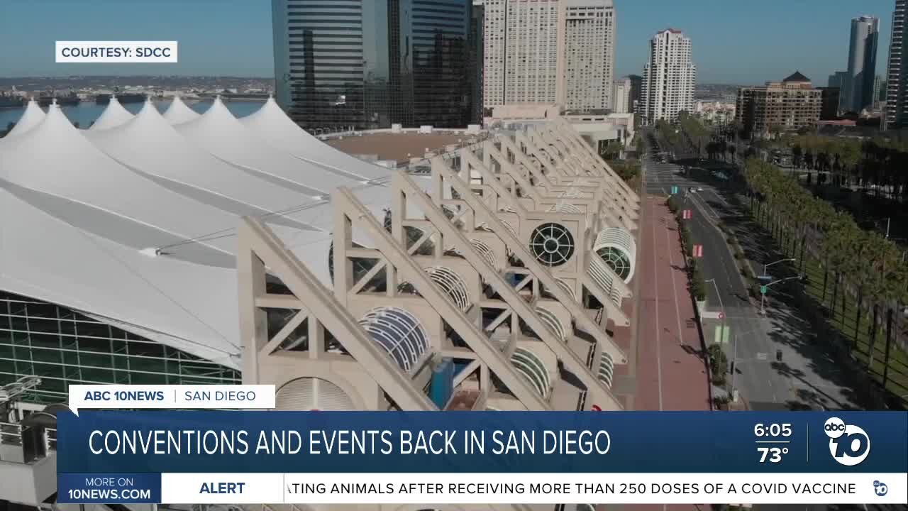 Conventions and events return to San Diego