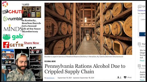 BOOZE BLUES | PA Rations Alcohol Due To Crippled Supply Chain