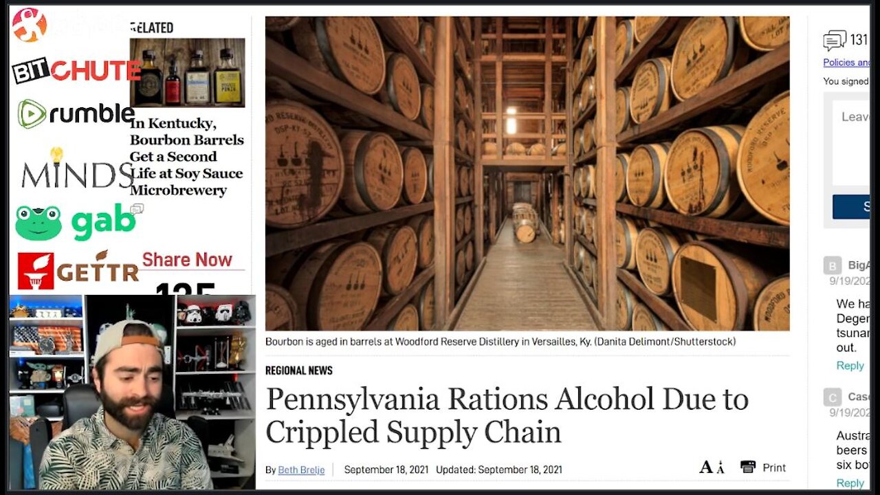 BOOZE BLUES | PA Rations Alcohol Due To Crippled Supply Chain