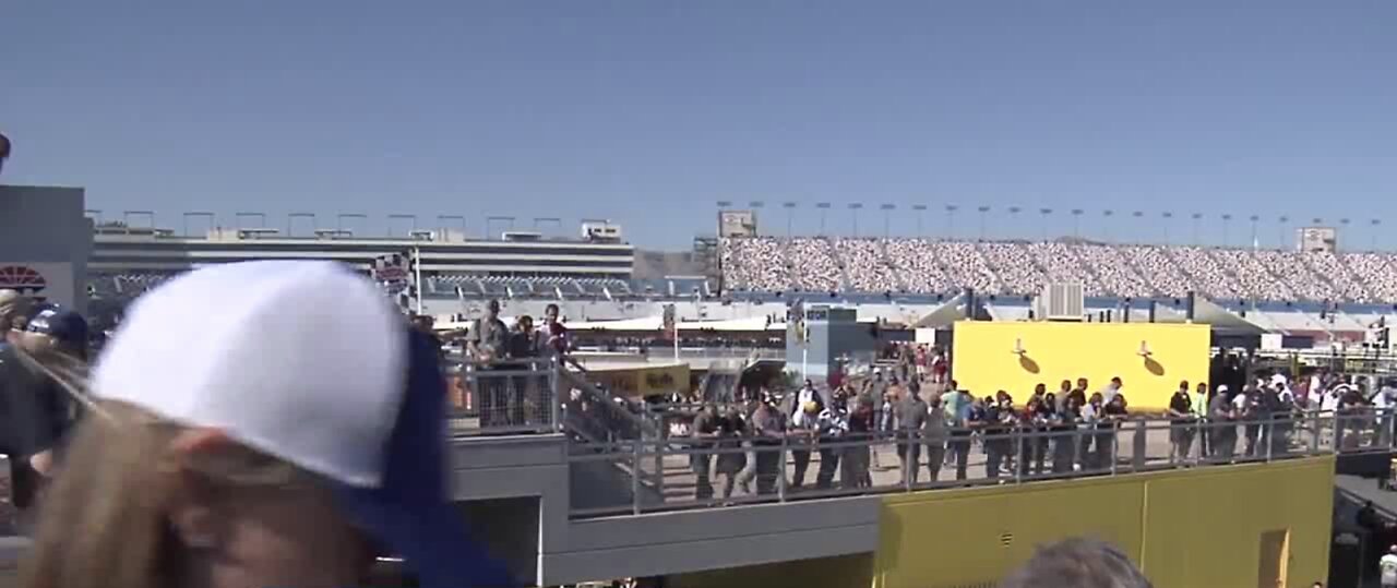 Race day at Las Vegas Motor Speedway