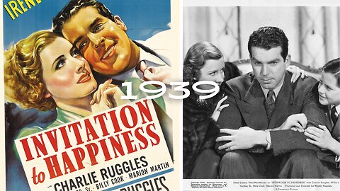 Invitation to Happiness 1939 Irene Dunne, Fred MacMurray Wesley Ruggles