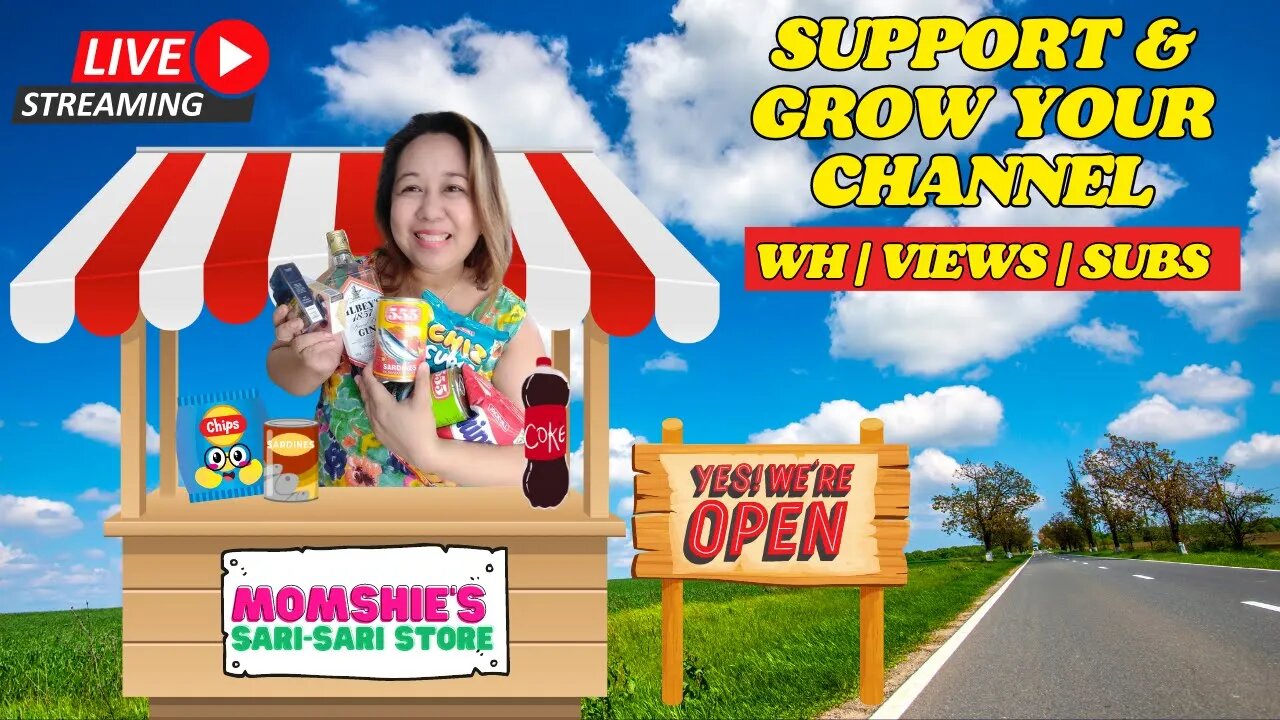 NOW OPEN ang Sari-sari Store ni Momshie