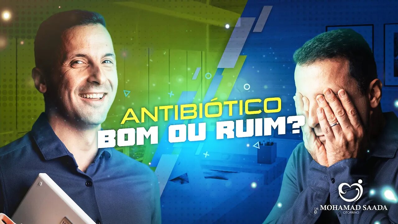 ANTIBIÓTICO, VOCÊ É A FAVOR OU CONTRA?