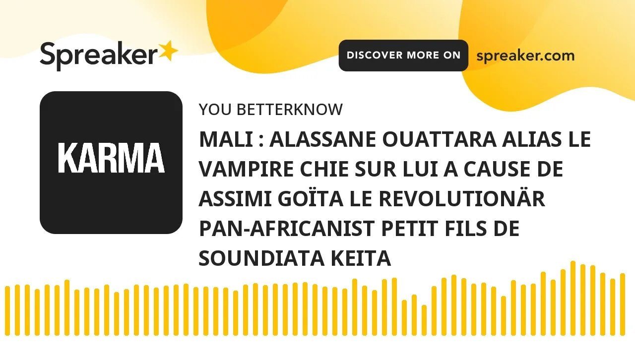 MALI : ALASSANE OUATTARA ALIAS LE VAMPIRE CHIE SUR LUI A CAUSE DE ASSIMI GOÏTA LE REVOLUTIONÄR PAN-A