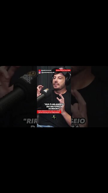 DANILO GENTILI: RIR É DA NATUREZA HUMANA #shorts #danilogentili #danilogentilli #rir #humor