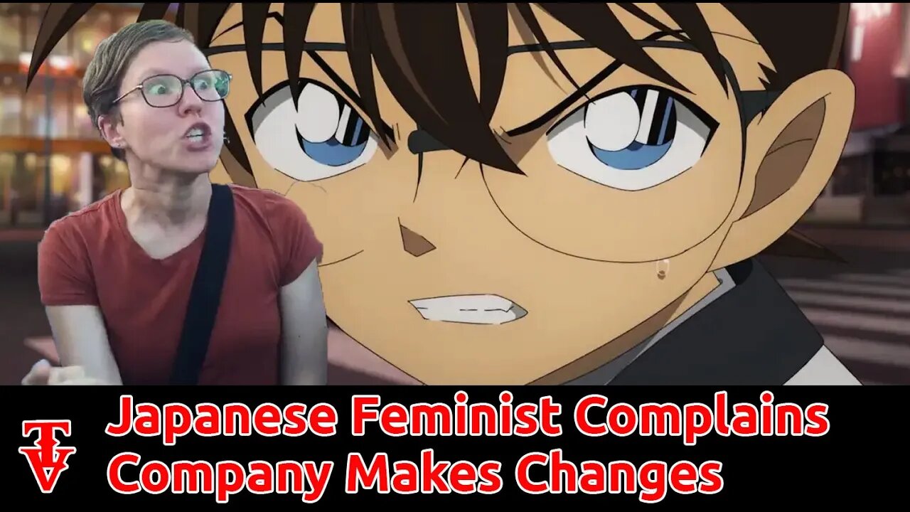 Japanese Feminist Complains About Conan Ideal Bride Anime Movie - Company Makes Changes