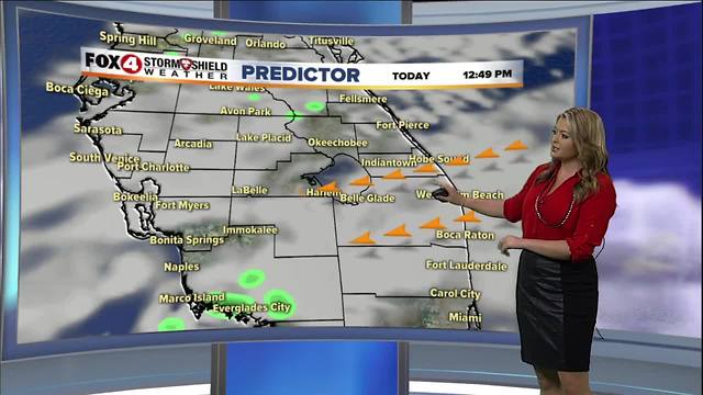 Sunny & Warm With Isolated Rain Chances