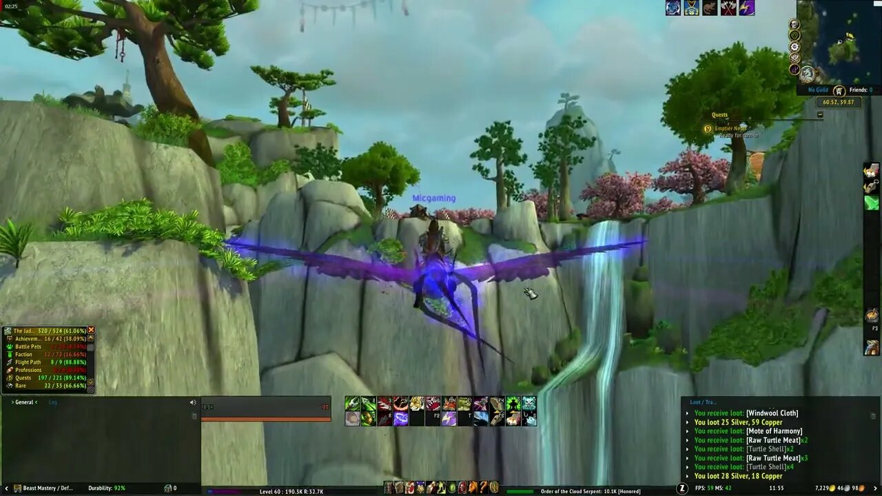 World of Warcraft Mists of Pandaria Emptier Nests