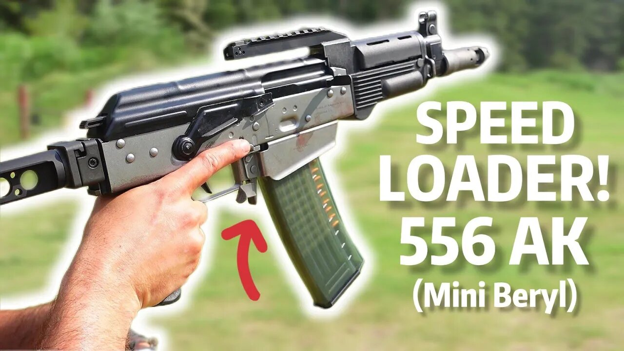 The fastest AK I've ever shot: Mini Beryl by Krebs Custom. SPEED LOADER!