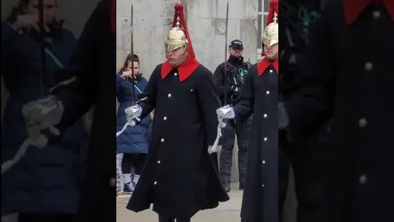 Order at the end #horseguardsparade