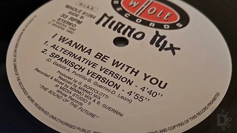 Mimmo Mix – I Wanna Be With You (Under Disco Version)