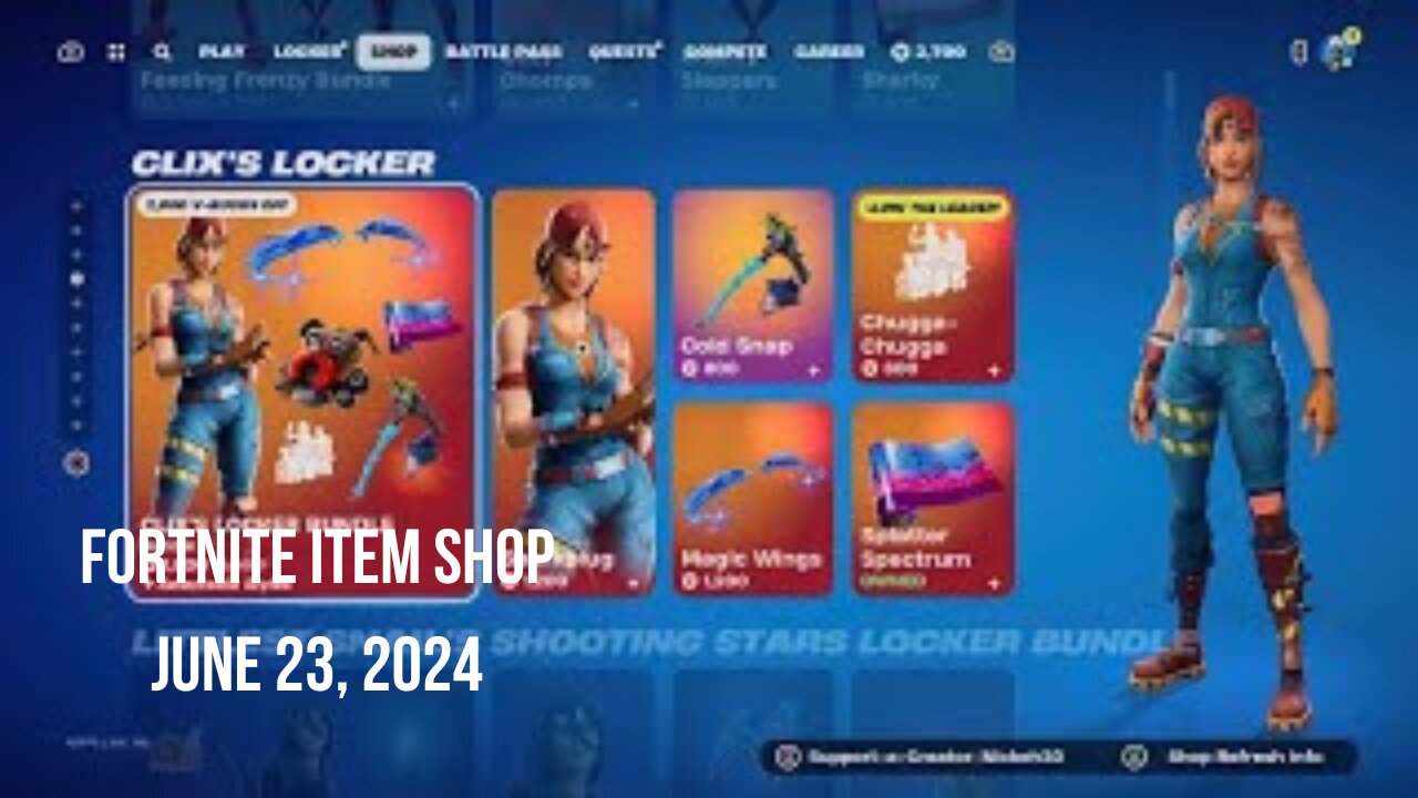 Fortnite Item Shop|June 23, 2024