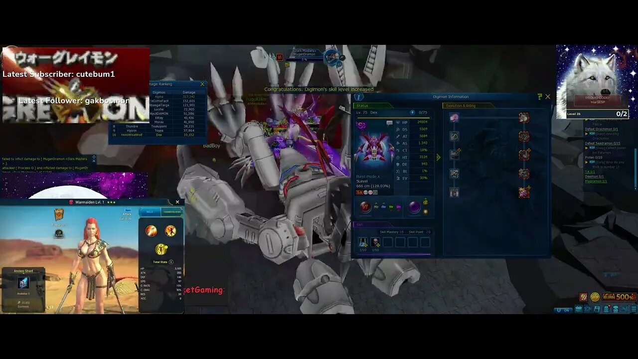 NADMO Alphamon server Shenanigans