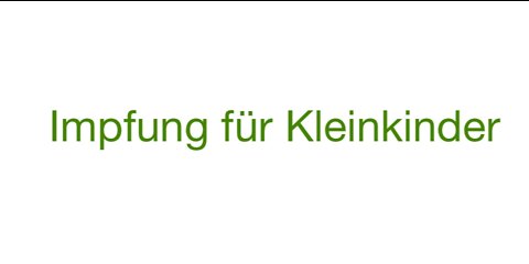 Kinderimpfung – Florian Schilling