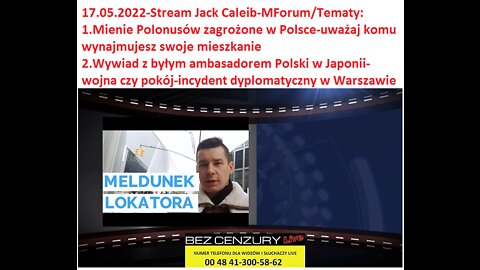 17.05.2022-Stream Jack Caleib-MForum