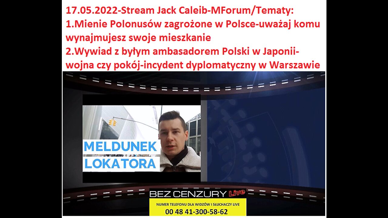 17.05.2022-Stream Jack Caleib-MForum