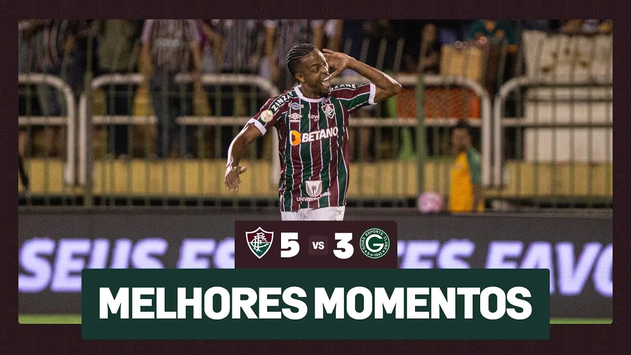 FLUMINENSE 5 X 3 GOIÁS | 29ª RODADA CAMPEONATO BRASILEIRO 2023 | MELHORES MOMENTOS